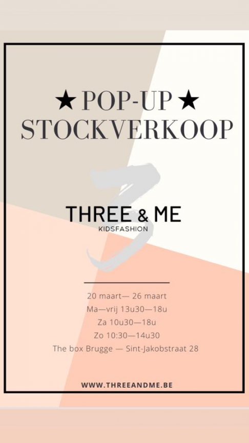 Three & Me stockverkoop