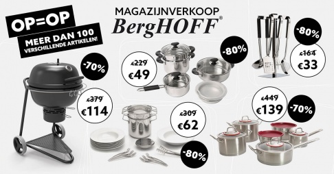 Uitverkoop BergHOFF