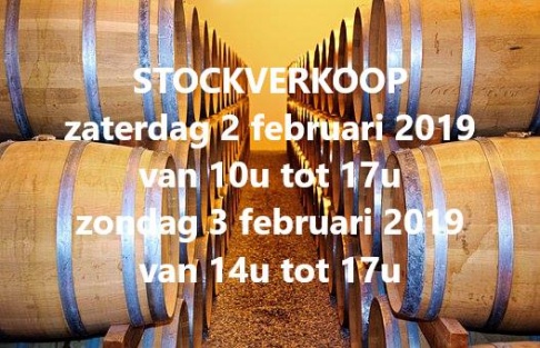Stockverkoop - kelderopruiming wijnen