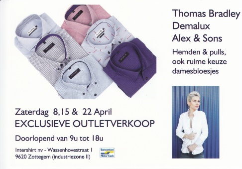 Thomas Bradley exclusieve outletverkoop