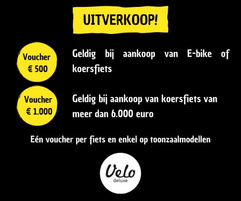 Velo Deluxe uitverkoop - 2