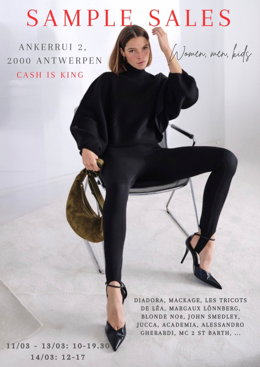 Stockverkoop merkkleding en schoenen voor dames en heren