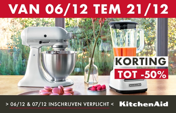 KitchenAid stockverkoop