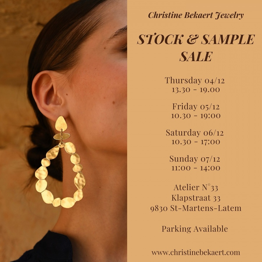 Christine Bekaert Jewelry stock- en sample sale