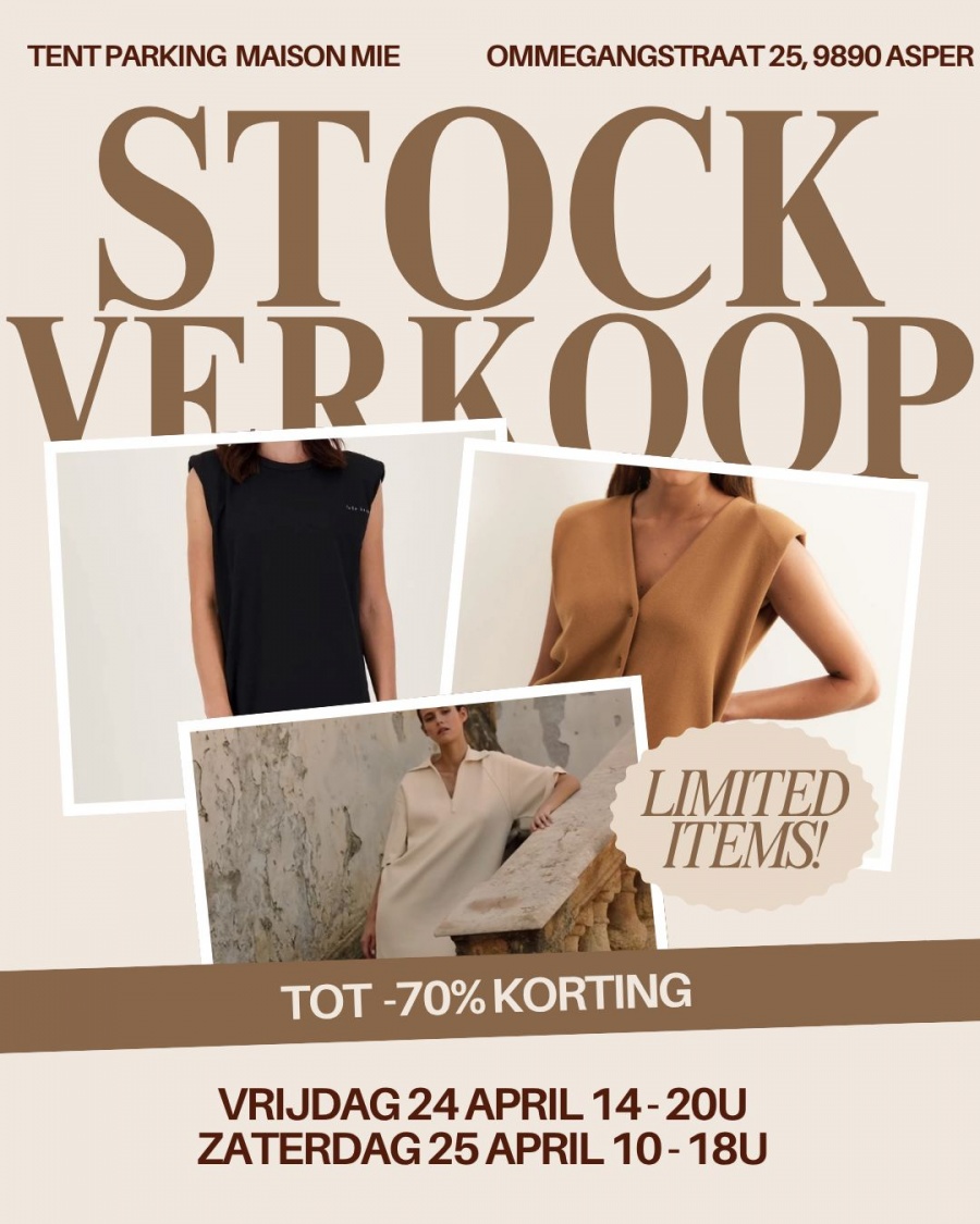 Maison Mie stockverkoop