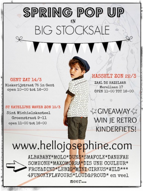 Grote Outlet & Stockverkoop Scandinavische kindermerken (Hasselt)