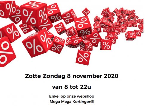 Zotte zondag, alles -30% bij Asian Import