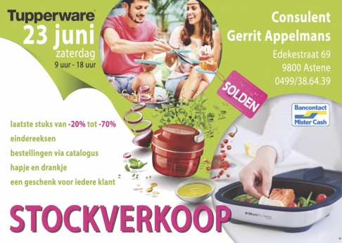 Tupperware-stockverkoop - 2