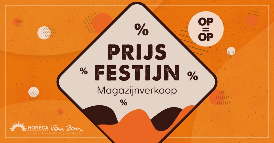 Magazijnverkoop horecagroothandel Van Zon