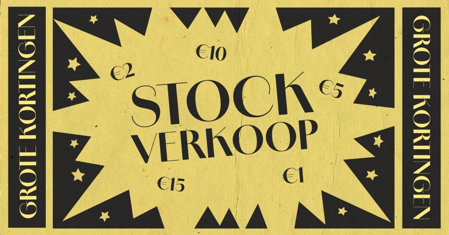 Studio Retag stockverkoop