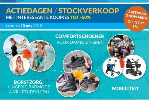 Stockverkoop comfortschoenen en lingerie