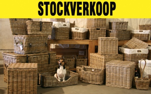 Grote stockverkoop houtmanden & rieten manden - 2