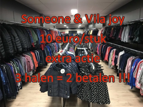 Someone en Vila Joy : 10 euro/ stuk + 3 halen = 2 betalen