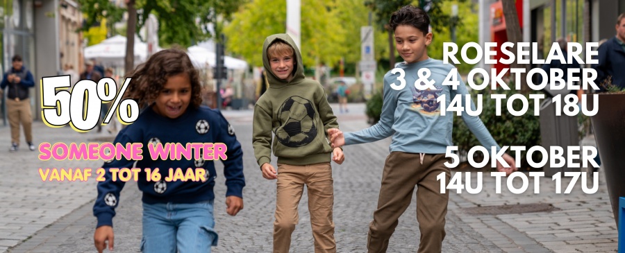 Someone Stockverkoop wintercollectie