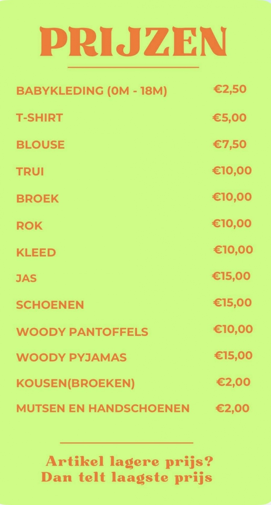 Totale uitverkoop bij Pierrot Outletstore!!