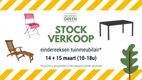 Stockverkoop eindereeksen tuinmeubilair - 1