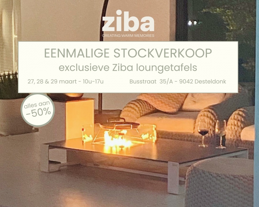 Ziba Outdoor Stockverkoop 2026