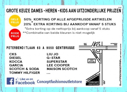 Zomerkoopjes Concept Fashion Outlet Store Gentbrugge - 2