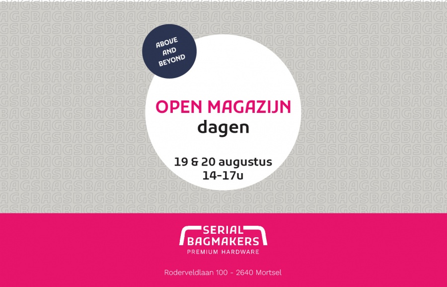 Open magazijn Serial Bagmakers (premium hardware voor tassenmakers) - 1