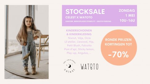 Stockverkoop Watoto x Celest