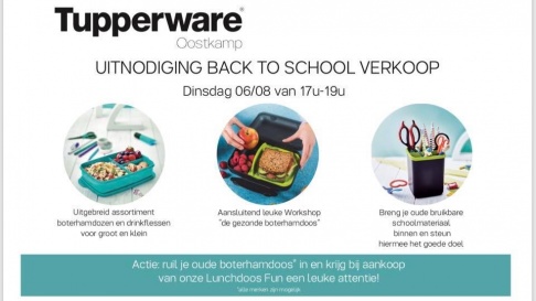 Tupperware stockverkoop - 1