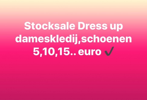 Stockverkoop Dameskledij