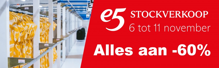 Grote dameskleding stockverkoop: alles aan -60%