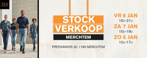 Stockverkoop Zeb Fashion Merchtem