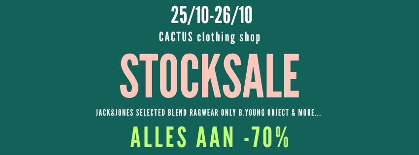 Cactus clothing shop stocksale