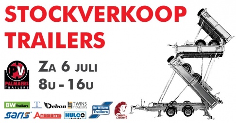 Stockverkoop Palmaers Trailers