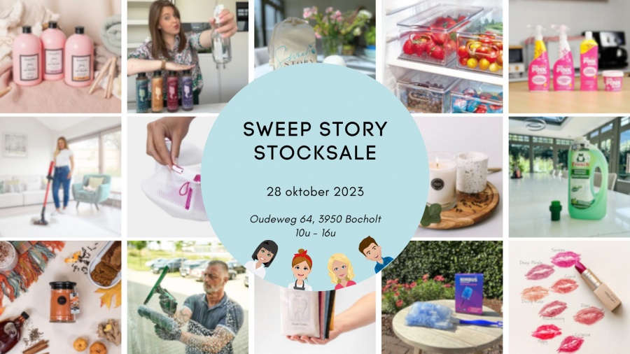 Big StockSale Sweep Story (huishoudproducten)