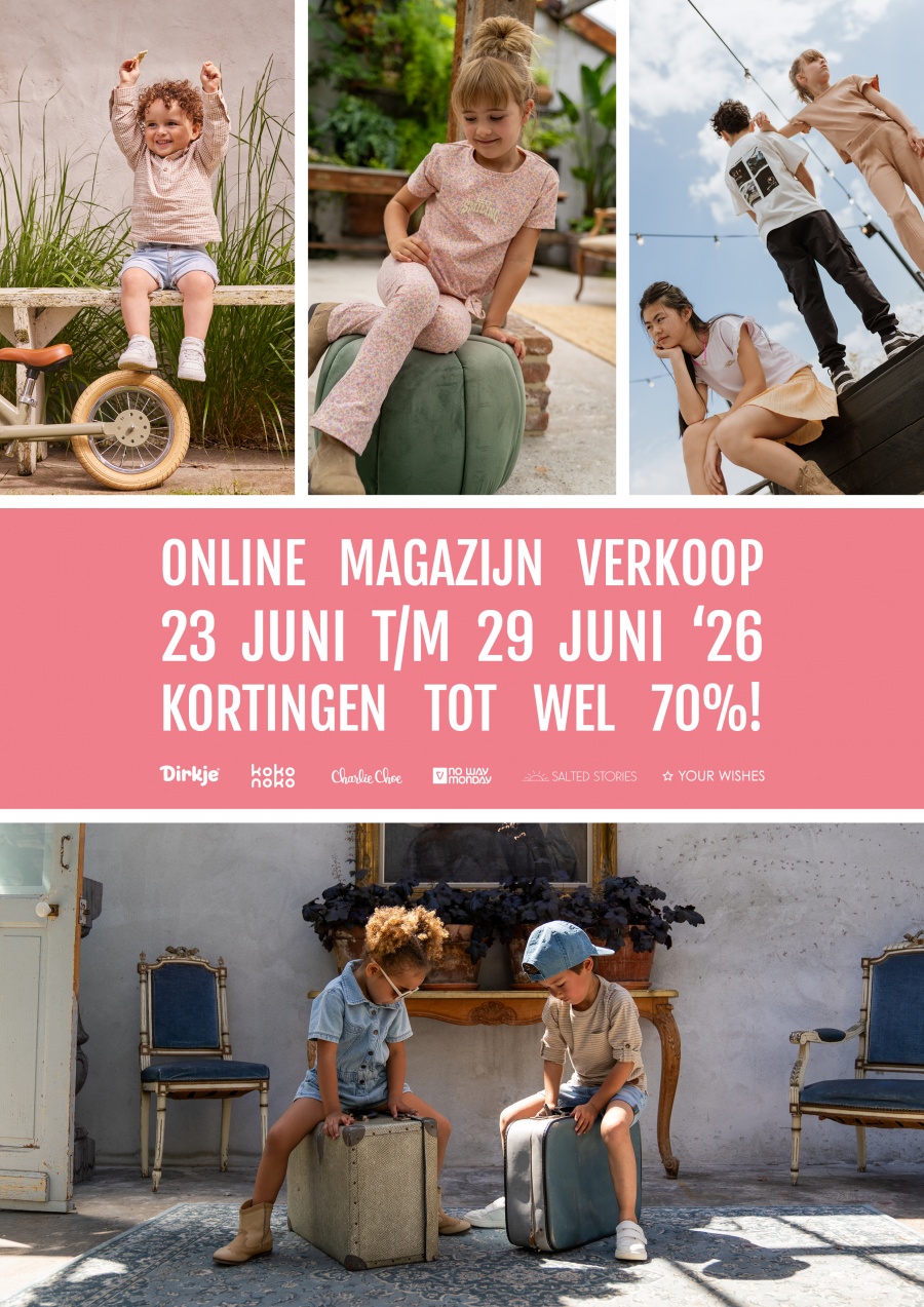 Baby- en kinderkleding met kortingen tot 70% // online magazijn verkoop