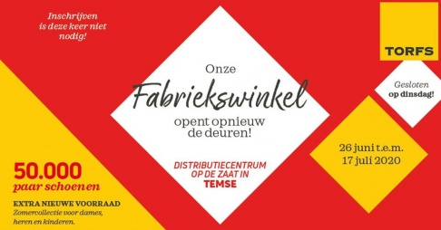 Fabriekswinkel/Stockverkoop Torfs