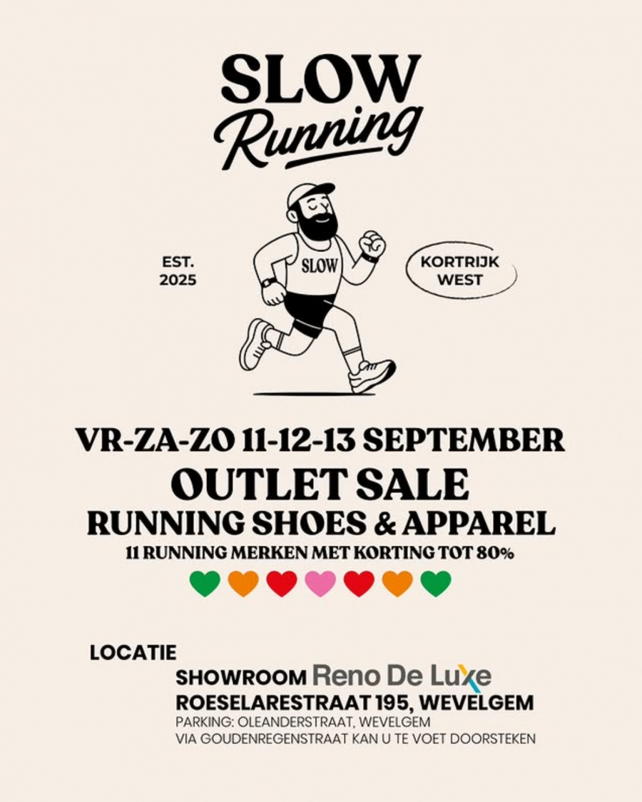 SLOW Running Outlet sale