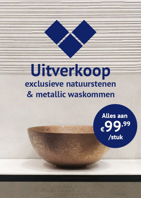 Uitverkoop exclusieve waskommen