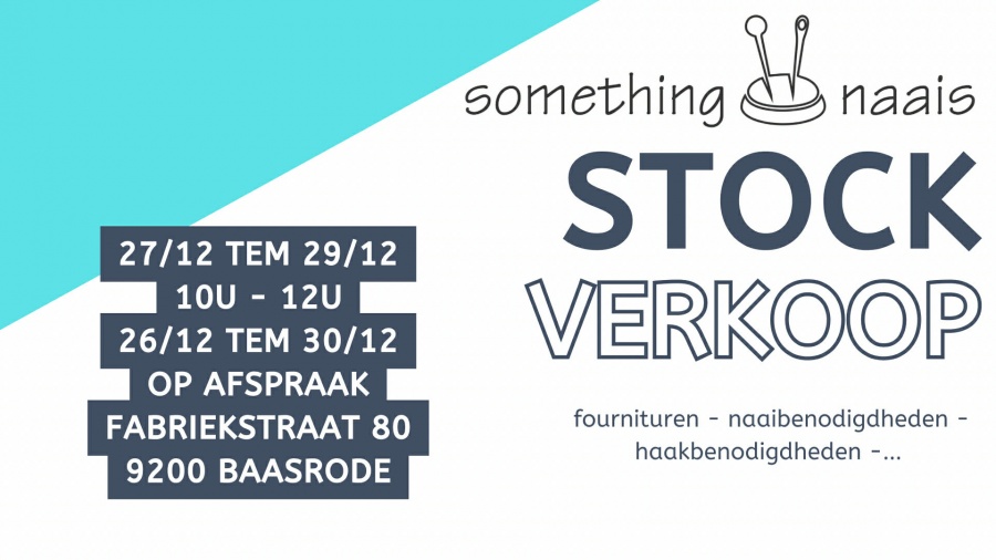 Something naais stockverkoop