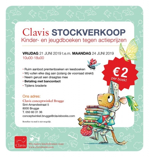 Clavis stockverkoop van kinder- en jeugdboeken