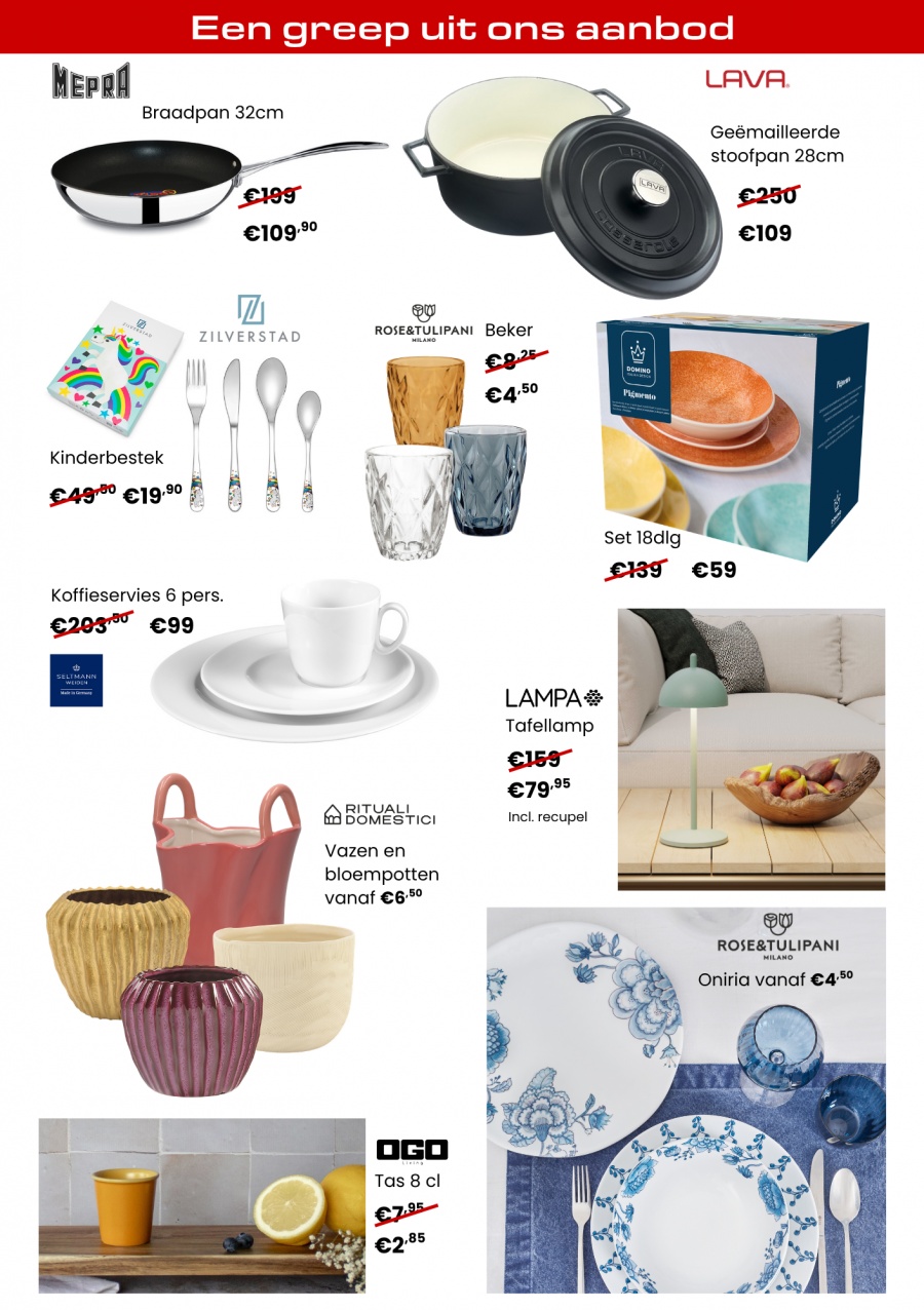 Fabrieksverkoop - Alles voor de keuken & gedekte tafel (Home & Table by Meyhui) - 2