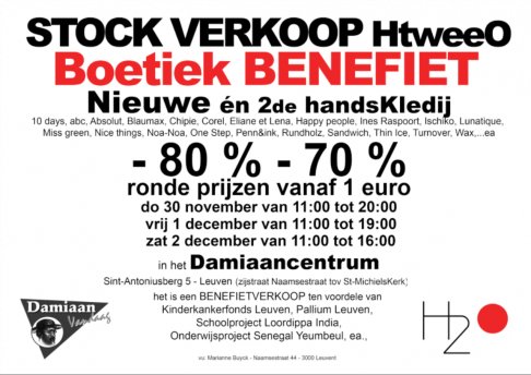 Winter Stockverkoop HTWEEO Boetiek Benefiet - 2