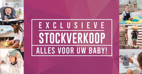 Stockverkoop groothandel babyartikelen Mercator Trading