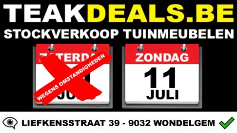 Stockverkoop premium tuinmeubelen - lounge sets met kortingen tot -70% op de winkelprijzen - sla nu uw slag