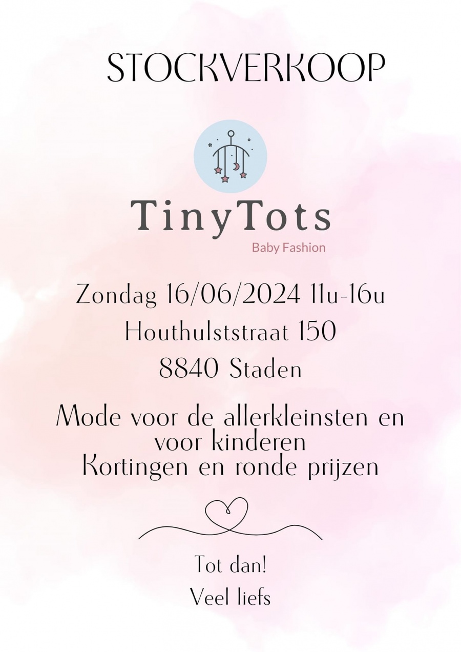 TinyTots baby fashion stockverkoop