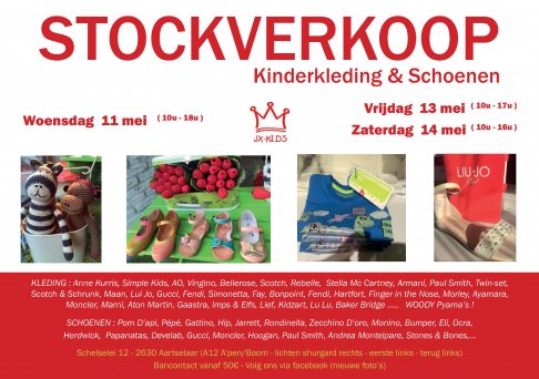 JX KIDS Outlet - KINDERSCHOENEN en KINDERKLEDING  (0-16j) - 1