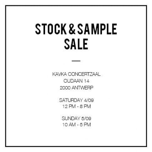 Stock sale in Kavka (Antwerpen)
