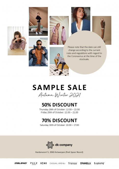 DK Company sample sale