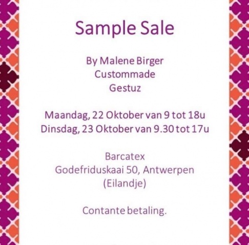Barcatex sample sale