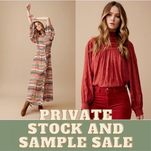  Mysa stock- en sample sale