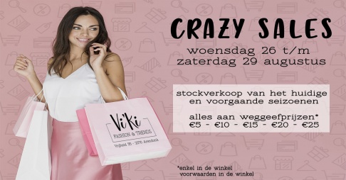 Stockverkoop dameskleding, schoenen en accessoires