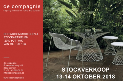 STOCKVERKOOP DE COMPAGNIE - design meubelen tot -70% - 1
