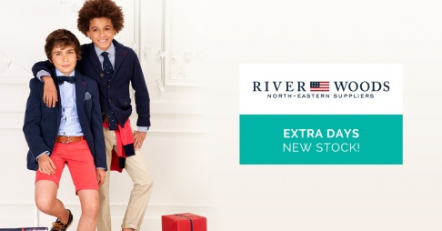 Shopping Event River Woods Extra Days | Dames-Heren-Kinderen | Nieuwe stock | Tot -70% korting - 2